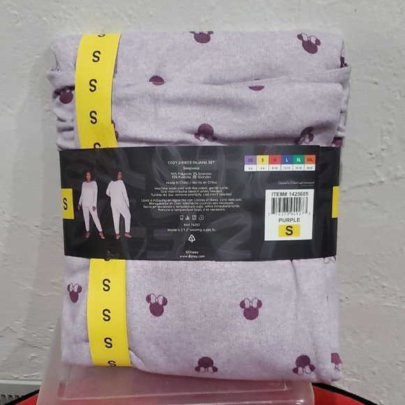 Disney Purple Pajama Set for Women - Picture 6 of 8